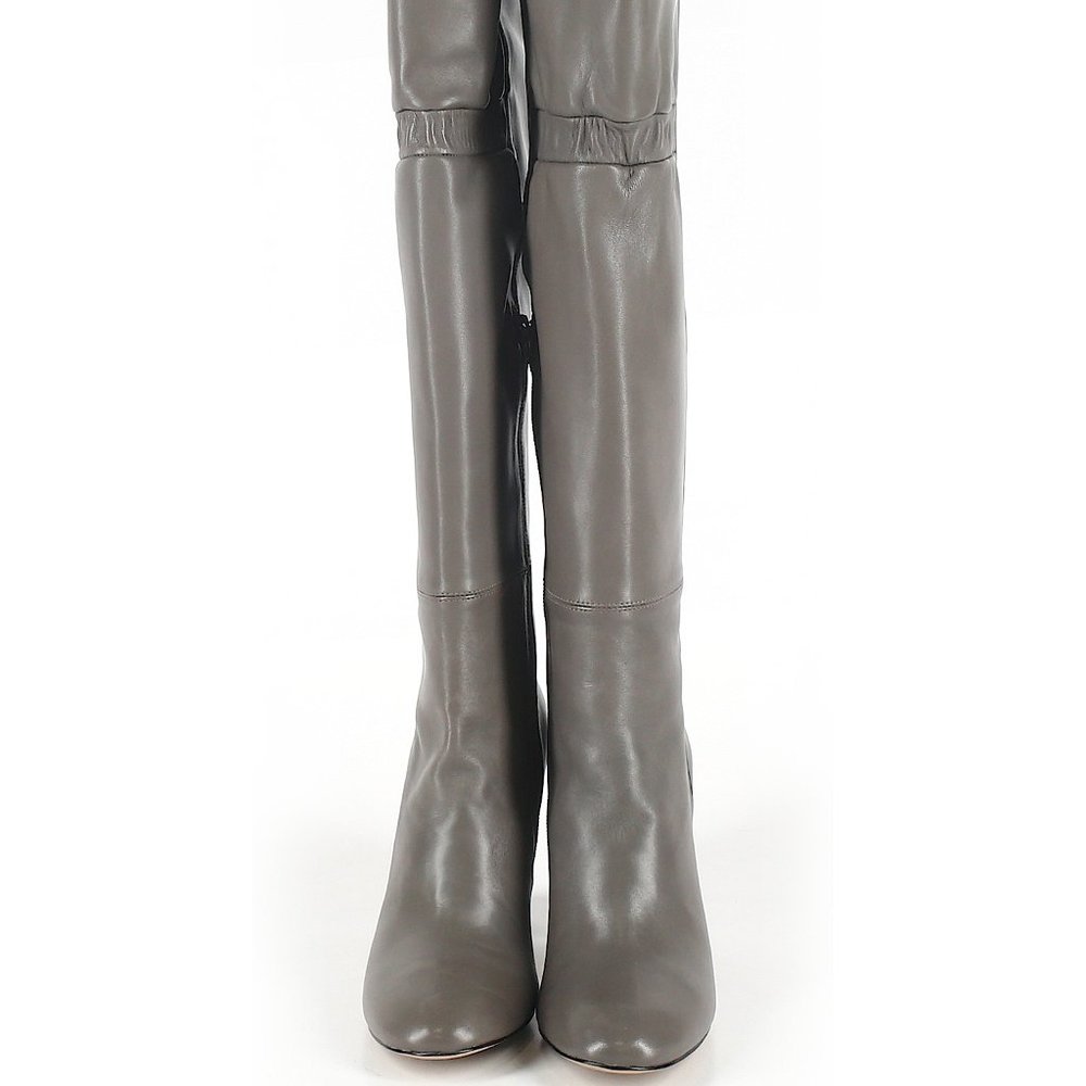 NWOT Botkier gray over the knee leather boots